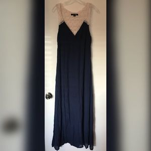 Forever 21 Crochet Back Dress